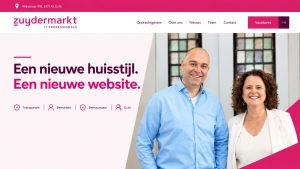 Nieuwe huisstijl nieuwe website
